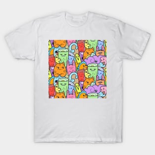 Funny Doodle Design T-Shirt